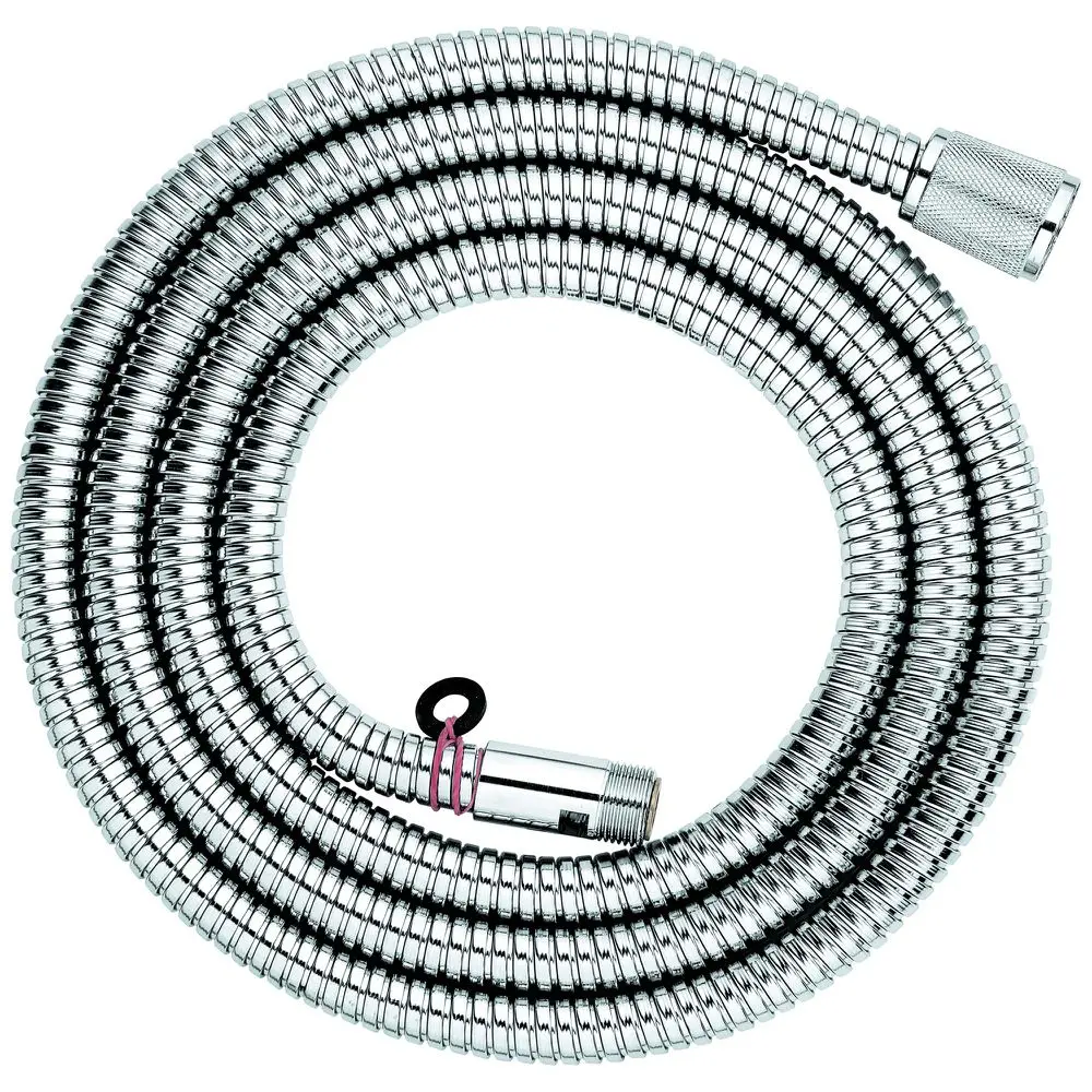 GROHE Brauseschlauch Metall 28158_1 2000 für Wannenrand/Fliesenbank-Br.grt. chrom-28158001