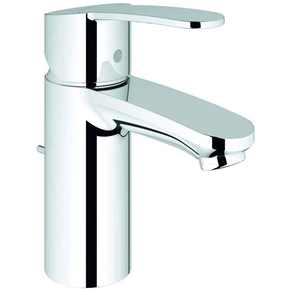 GROHE Waschtisch-Einhebelmischer Eurostyle Cosmopolitan 1/2", S-Size, mit Ablaufgarnitur, Temperaturbegrenzer, chrom-3355220E GROHE Waschtisch-Einhebelmischer Eurostyle Cosmopolitan 1/2", S-Size, mit Ablaufgarnitur, Temperaturbegrenzer, chrom-3355220E