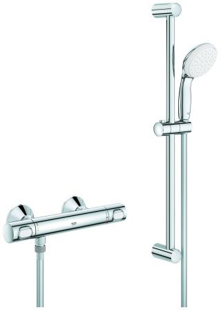GROHE Thermostat-Brauseset Grohtherm 500 1/2", mit Brausegarnitur 60 cm, chrom -34796001
