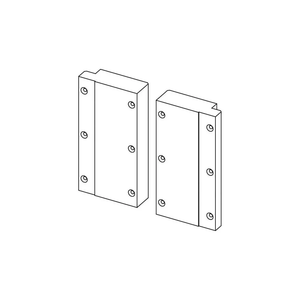 TECE Holzplattenset TECEprofil zur Aufnahme von Stützklappgriffen-9042008 TECE Holzplattenset TECEprofil zur Aufnahme von Stützklappgriffen-9042008