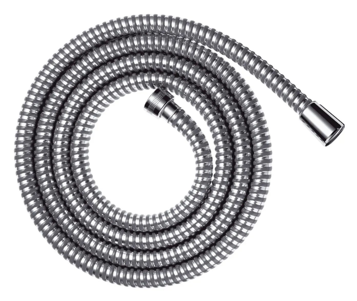 Hansgrohe Brauseschlauch Metaflex 125 cm, chrom, mit Spiralwicklung-28262000