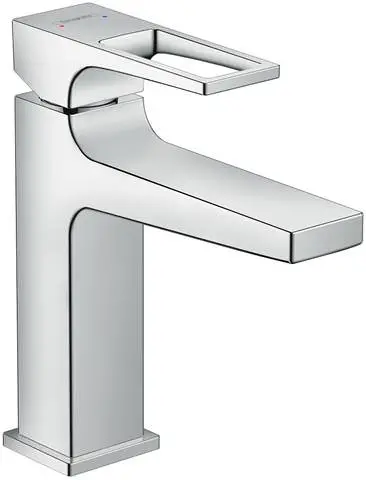 Waschtisch-Einhebelmischer Metropol 110 EcoSmart 5 l/min, Ausladung 135 mm, mit Bügelgriff, Zugstang-74506000