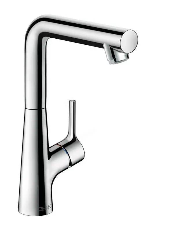 hansgrohe Waschtisch-Einhebelmischer Talis S 210 EcoSmart 5 l/min, mit Ablaufgarnitur, Schwenkauslau-72105000
