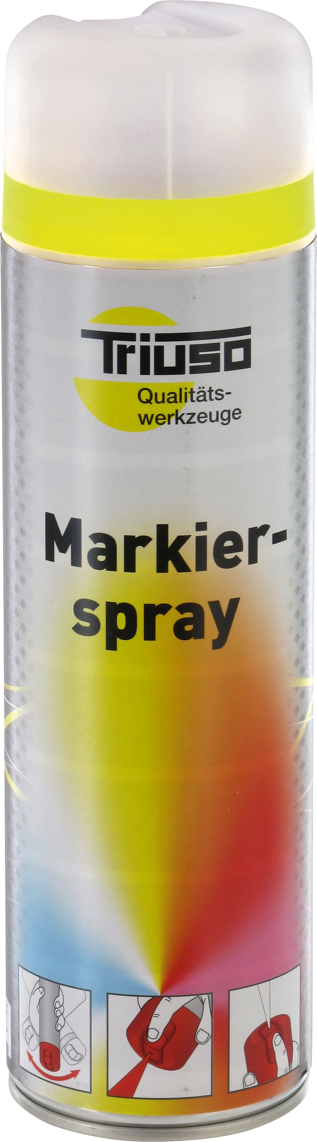 Triuso Markierungsspray Spezialventil zum Sprühen nach unten, 500 ml-500MLG