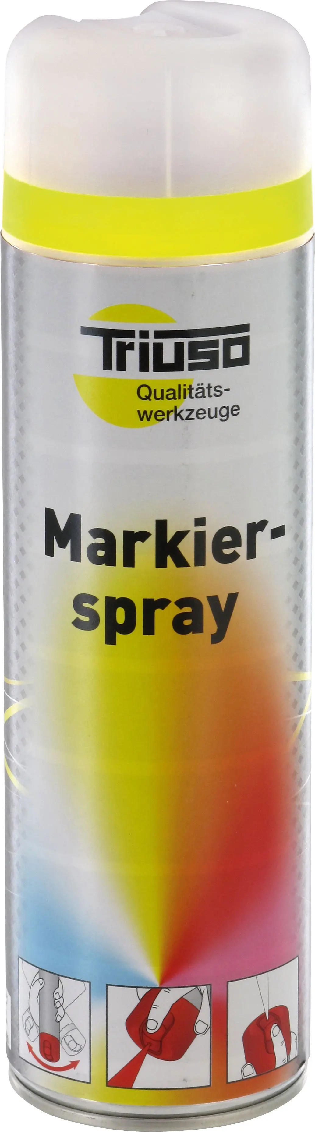 Triuso Markierungsspray Spezialventil zum Sprühen nach unten, 500 ml-500MLG