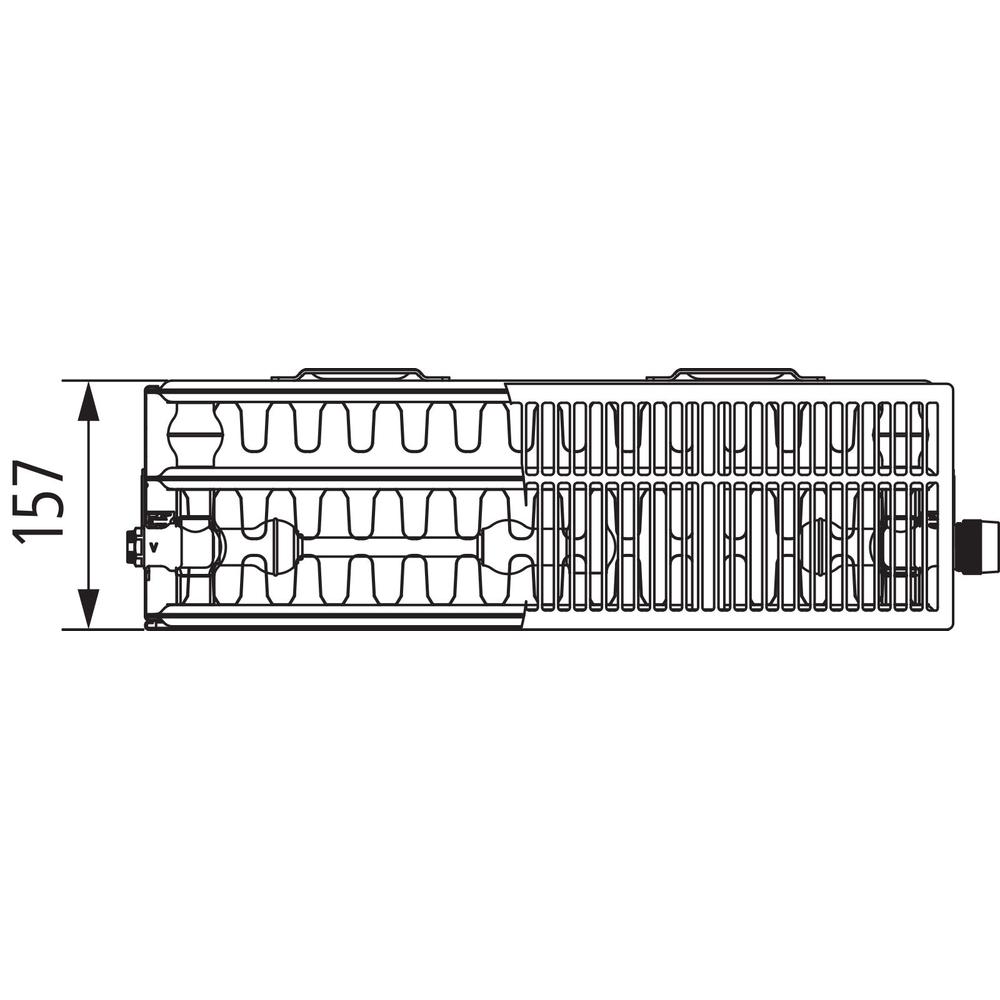 Kermi therm-x2 Plan-Vmulti Ventilheizkörper-
