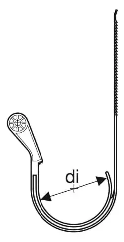 Geberit Lippendichtung für Spülrohr: d=45mm 362.771.00.1-362771001