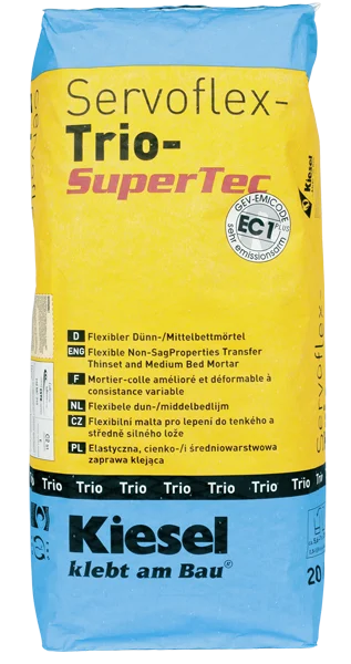 Kiesel SERVOFLEX TRIOFLEX SUPERTEC a` 20 kg Sack-13031 Kiesel SERVOFLEX TRIOFLEX SUPERTEC a` 20 kg Sack-13031
