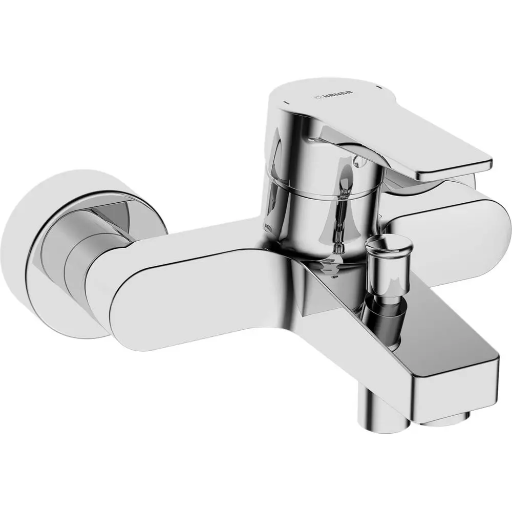 HANSA Wannen-Einhebelmischer HANSATWIST AP, Ausladung 162mm, chrom-9742183