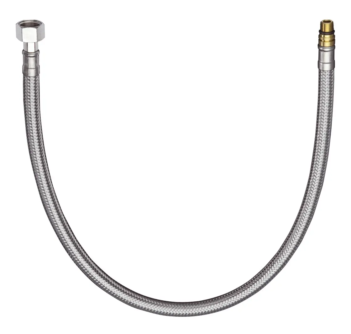 hansgrohe Anschlußschlauch DS-DN08_R-M10 x 1_L-3-8Z_600_EPDM-97398000