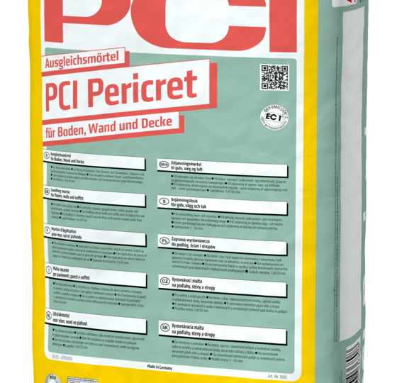 PCI Pericret Ausgleichsmörtel grau, a 25 kg Sack-327637