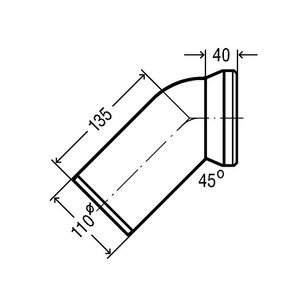 Viega WC-Anschlussbogen 3812 Kunststoff weiß, 45°, DN 100-101718