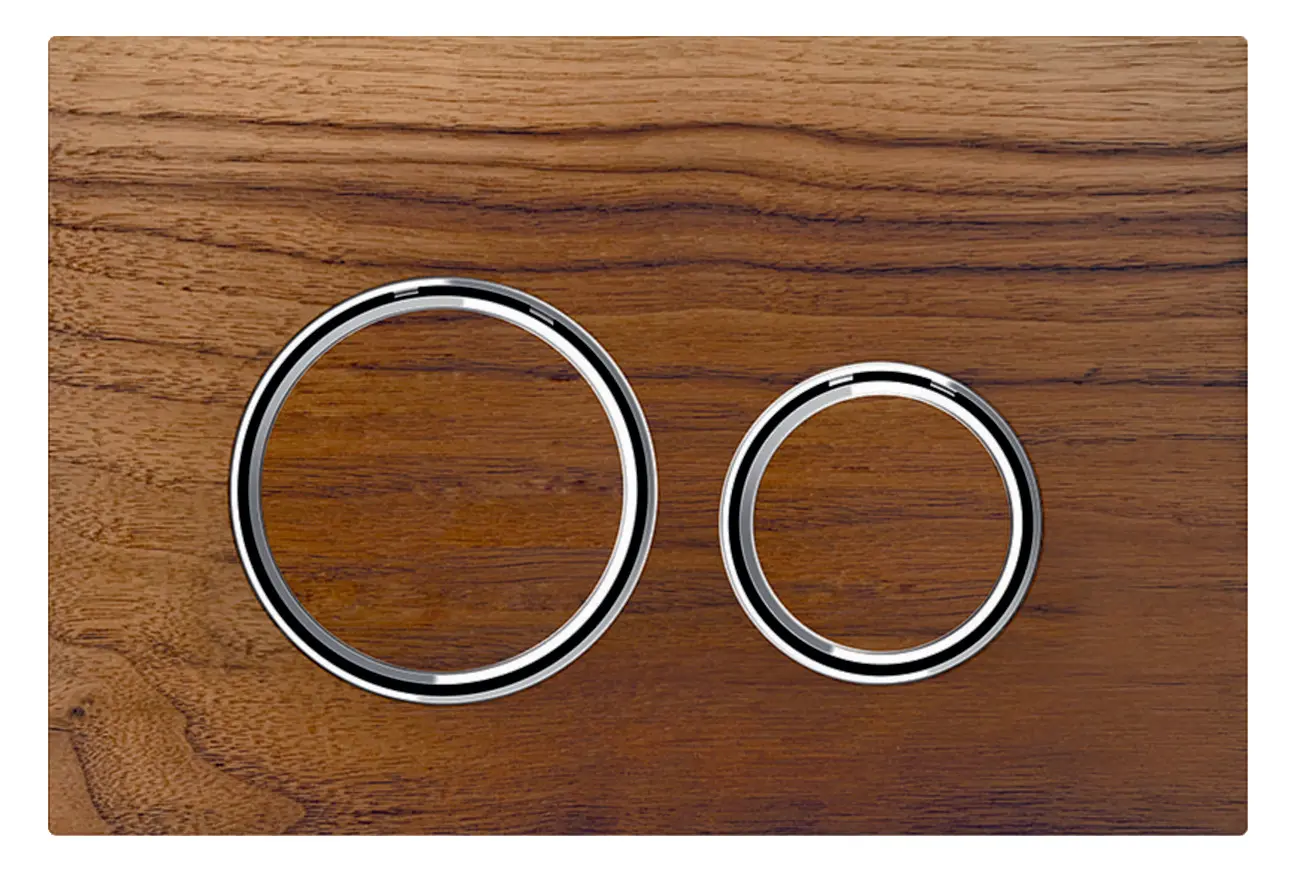 Geberit Betätigungsplatte Sigma21 Metallfarbe verchromt: verchromt, Nussbaum amerikanisch 115.884.JX.1-115884JX1 Geberit Betätigungsplatte Sigma21 Metallfarbe verchromt: verchromt, Nussbaum amerikanisch 115.884.JX.1-115884JX1