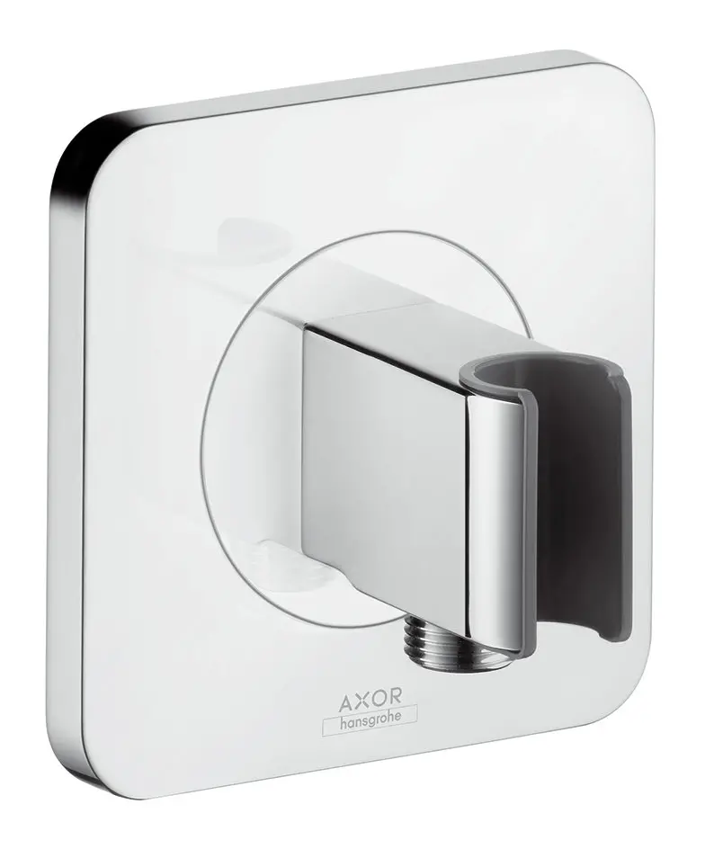 Hansgrohe Brausehalter Axor Citterio E Porter 120/120, für Schläuche mit konischer Mutter, chrom-36724000