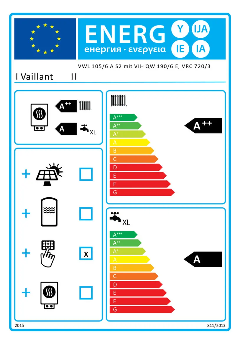 Vaillant Wärmepumpenpaket 4.3203 aroTHERM plus VWL 105/6A S2 mit uniTOWER plus VIH QW190-8000017343 Vaillant Wärmepumpenpaket 4.3203 aroTHERM plus VWL 105/6A S2 mit uniTOWER plus VIH QW190-8000017343