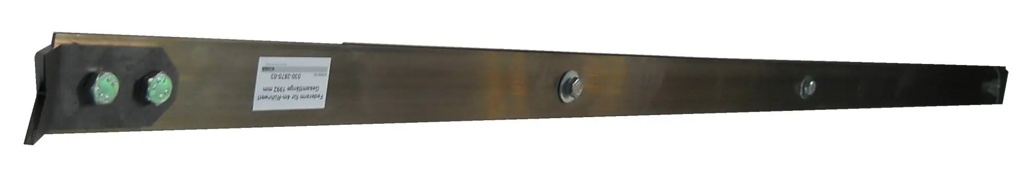 ETA Federarm für 4m-Rührwerk Gesamtlänge 1987 mm bestehend aus 3 Stk. 3mm-Federblatt und Endhaken-030-2875-00 ETA Federarm für 4m-Rührwerk Gesamtlänge 1987 mm bestehend aus 3 Stk. 3mm-Federblatt und Endhaken-030-2875-00