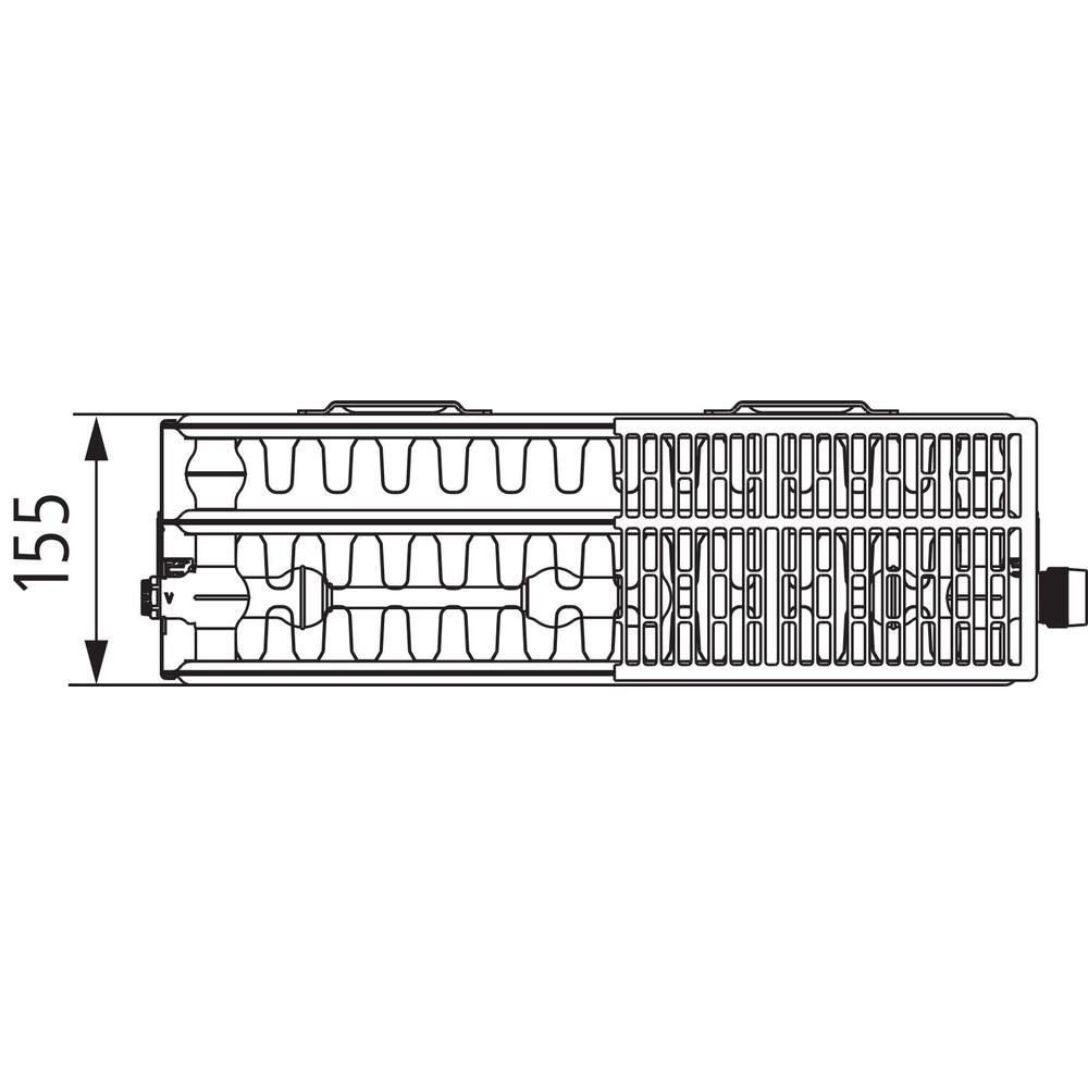 Kermi therm-x2 Profil-Vmulti Ventilheizkörper-