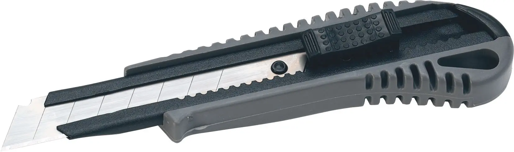 Triuso Universalmesser Wellwork Kunststoffgehäuse grau, mit Abbrechklinge, 18 mm-560500