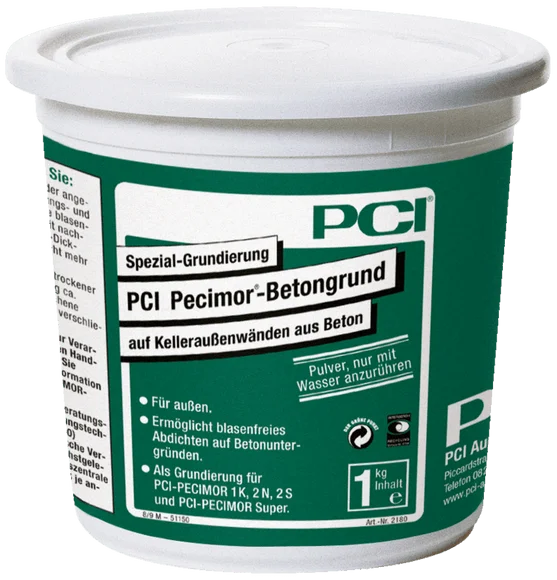 PCI - Pecimor-Betongrund, Spezialgrundierung 1 kg, für Kelleraußenwand aus Beton-4663209