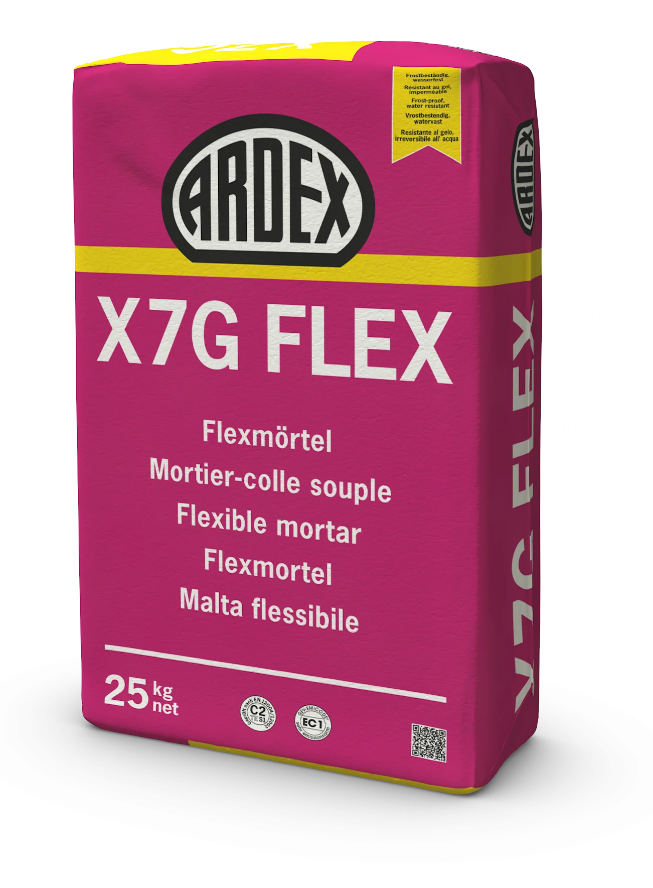 Ardex X7G Flex Flexmörtel grau, a 25 kg Sack-54101