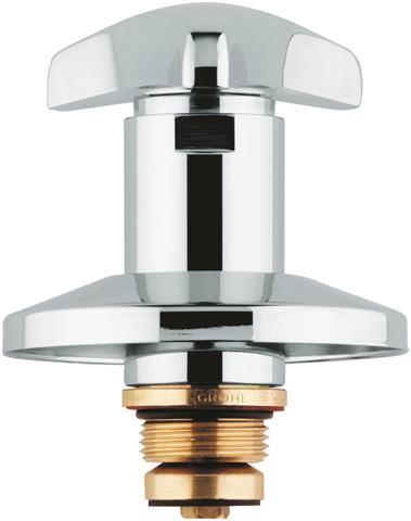 GROHE Oberteil m. Trecorngr. 3/4 warm f. Wandeinbauventile, verchromt-11505000
