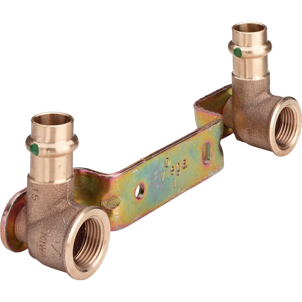 Viega Sanpress 2222 Montageeinheit 15 x 1/2 IG x 150 ,Siliziumbronze 295462-295462