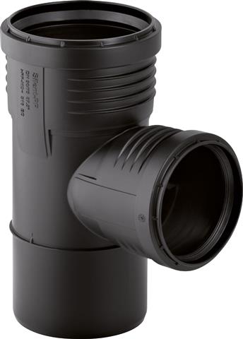 Geberit Abzweig Silent PP DN 50/50, 87,5°, schalloptimiert 390248141-390248141