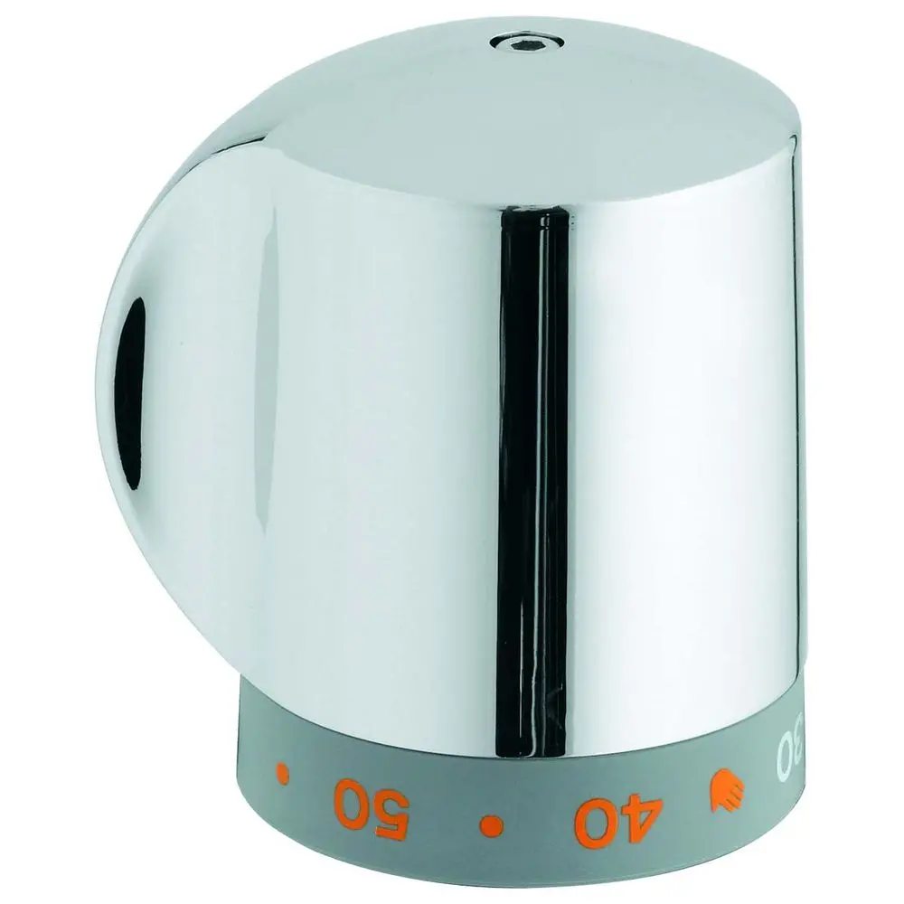 GROHE Temperaturwählgriff für Ergomix/Europlus E/Eurodisc SE, chrom-47409000