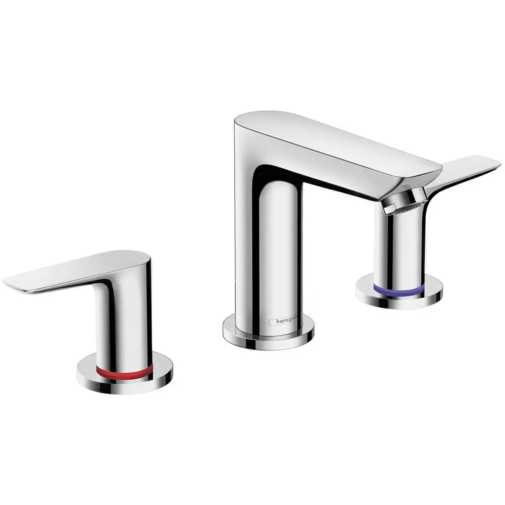 Hansgrohe Waschtisch-3-Loch-Armatur Talis E, mit Ablaufgarnitur, chrom/ verchromt-71733000