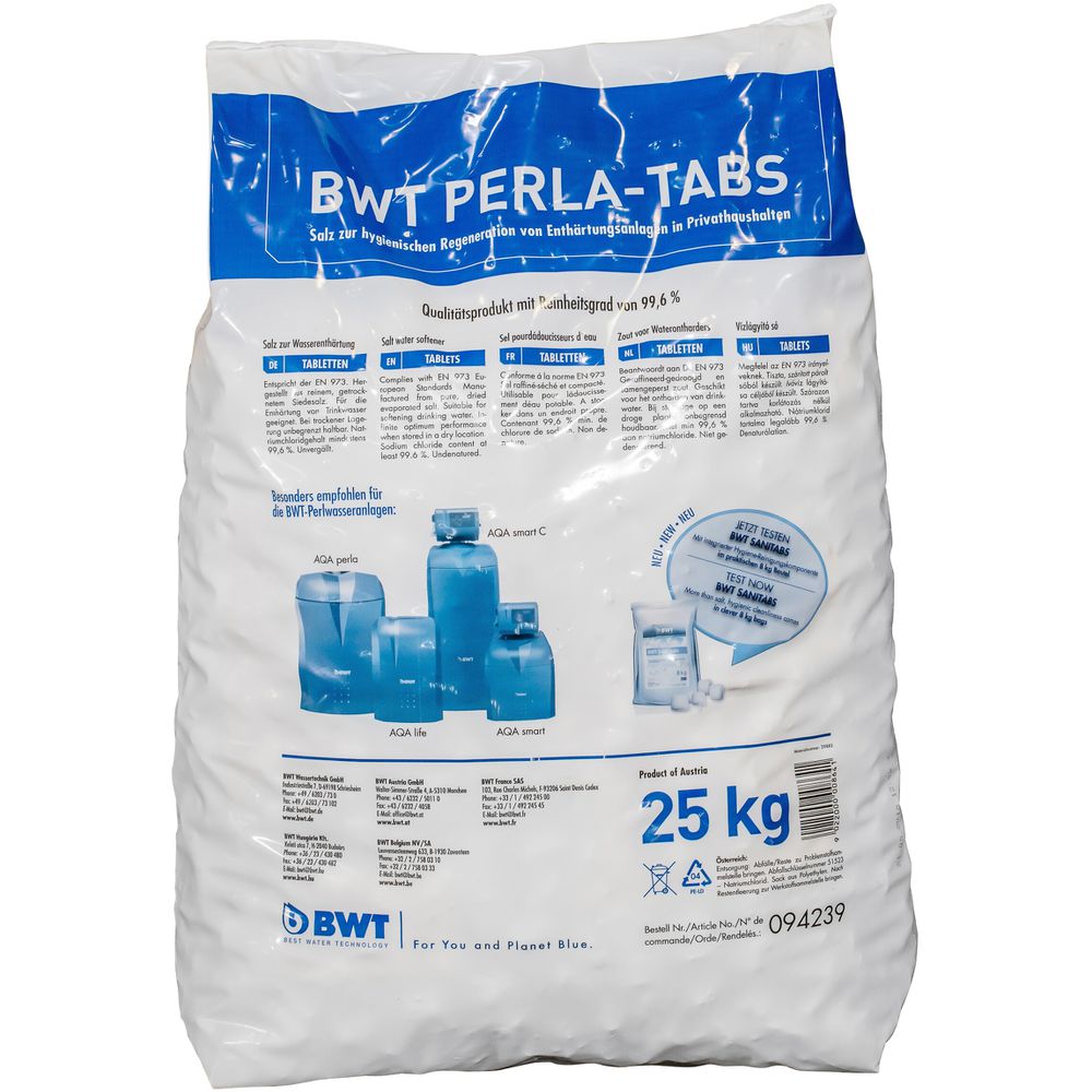 Regenerier Siedesalz-Tabletten Sack a 25 kg-94239