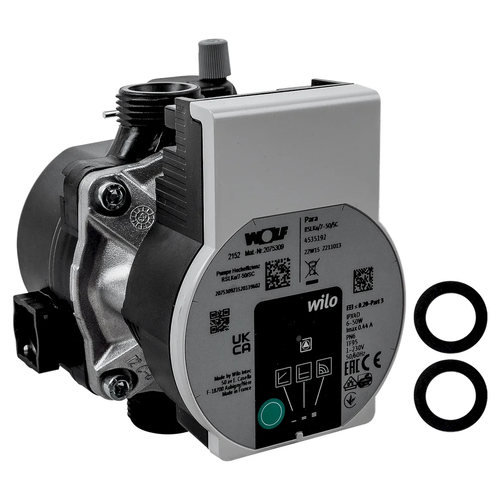 Wolf Heizkreispumpe Para RSL Ku/7-50 SC-12, für CGB/CGW/CGS-24 kW -2075309