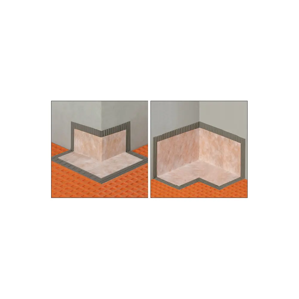 Schlüter Außenecke 90° KERDI-KERECK-F/A, vorgefertigt, im System Kerdi-Verbundabdichtung, VPE 10 Stück-KERECK/FA10