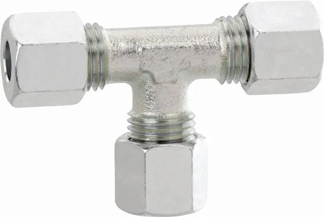 GOK T-Verschraubung T 12 x 12 x 12 mm, m Schneidring, Baur. L-771600 GOK T-Verschraubung T 12 x 12 x 12 mm, m Schneidring, Baur. L-771600