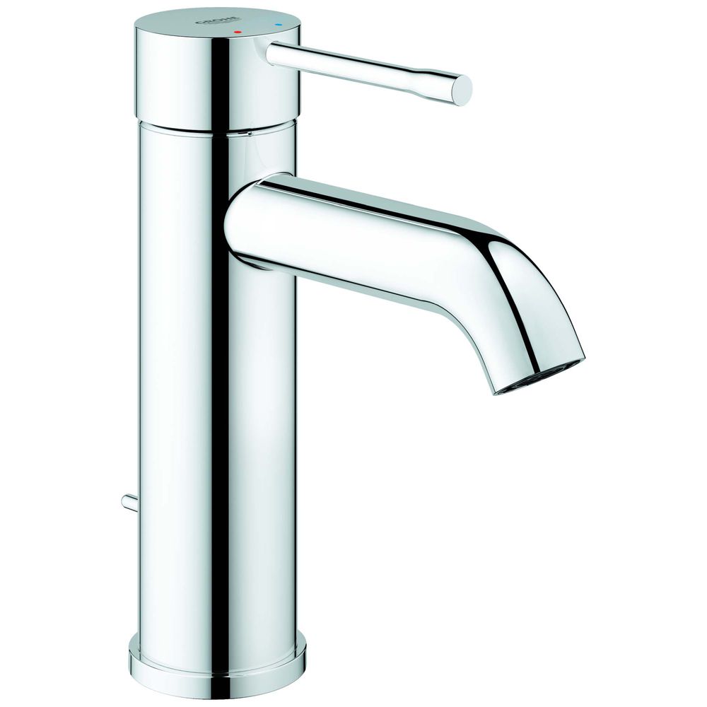 GROHE Waschtisch-Einhebelmischer Essence, mit Ablaufgarnitur, chrom-24171001