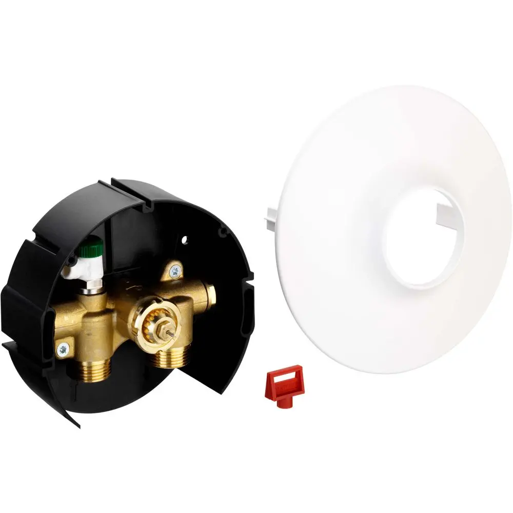 Danfoss RL-Temp.-Begr. FHV-R 20 G 3/4", runde Abdeckkappe, weiß, mit UP-Kasten -003L1015 Danfoss RL-Temp.-Begr. FHV-R 20 G 3/4", runde Abdeckkappe, weiß, mit UP-Kasten -003L1015