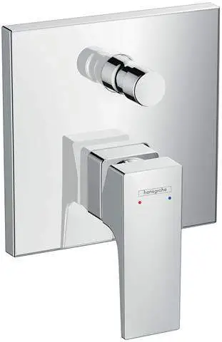 hansgrohe Fertigmontageset Metropol UP-Wannen-Einhebelmischer mit Sicherheitskombination, chrom-32546000