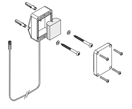 hansgrohe Batterieaufnahme-98801000