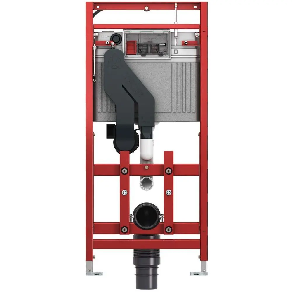 WC-Modul TECElux 400 Bauhöhe 1120 mm, höhenverstellbar, Geruchsabsaugung-9600400