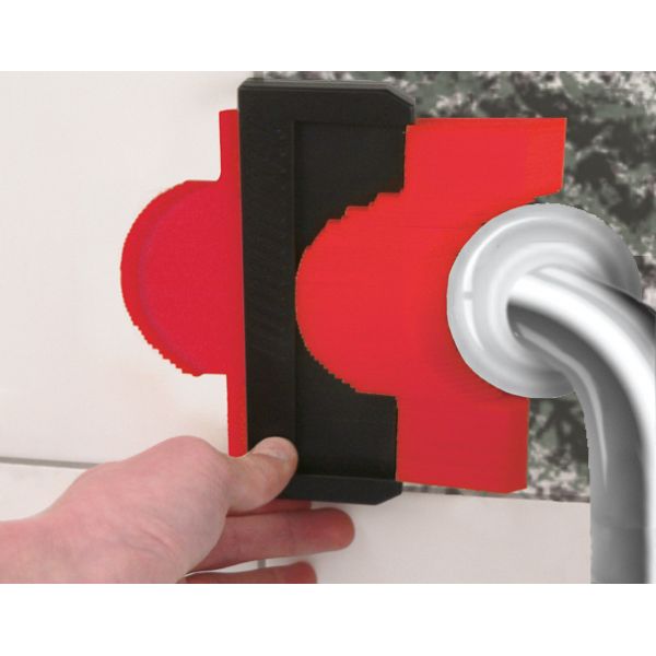 Triuso Konturenlehre Kunststoff, mit 76 Lamellen, 136 x 120 x 38 mm-560780 Triuso Konturenlehre Kunststoff, mit 76 Lamellen, 136 x 120 x 38 mm-560780