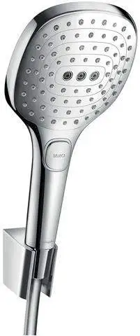 hansgrohe Raindance Select E Brausehalterset 120 3jet mit Brauseschlauch 160 cm-26720000