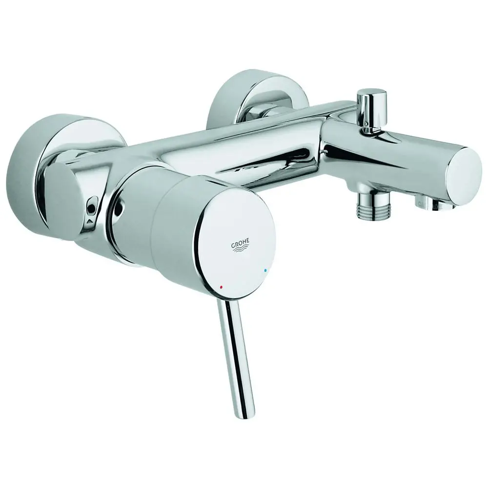 GROHE Wannen-Einhebelmischer Concetto 1/2", Wandmontage, chrom -32211001