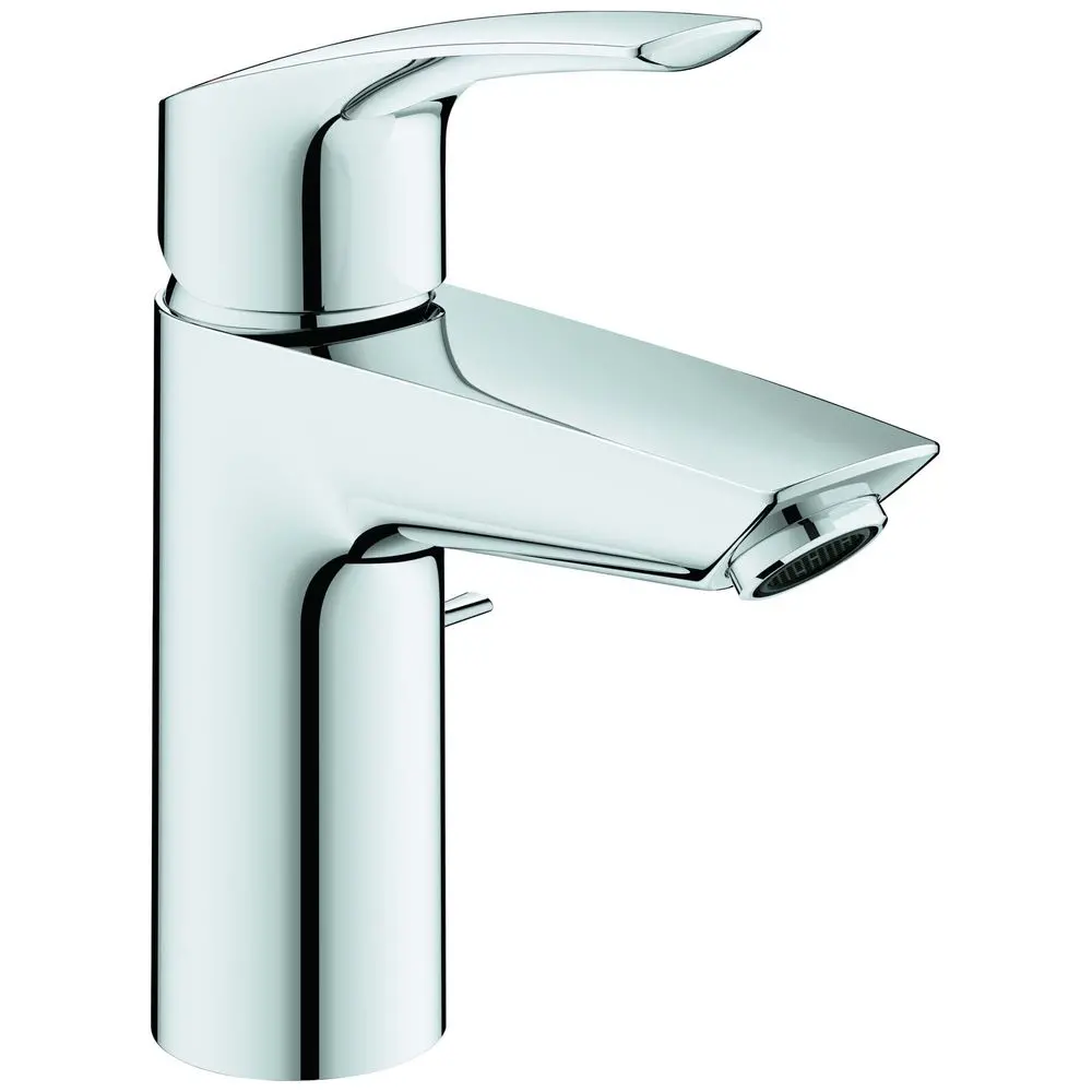 GROHE Waschtisch-Einhebelmischer Eurosmart 1/2", S-Size, mit Ablaufgarnitur, Temperaturbegrenzer, chrom-32926003