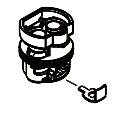 hansgrohe HG Adapter für Kartusche Axor-92186000