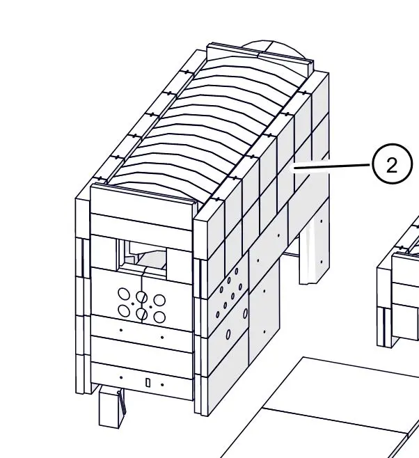 ETA Austauschsatz Brennkammersteine kpl. Hack VR BG3 komplett-036-1800-K-01-E