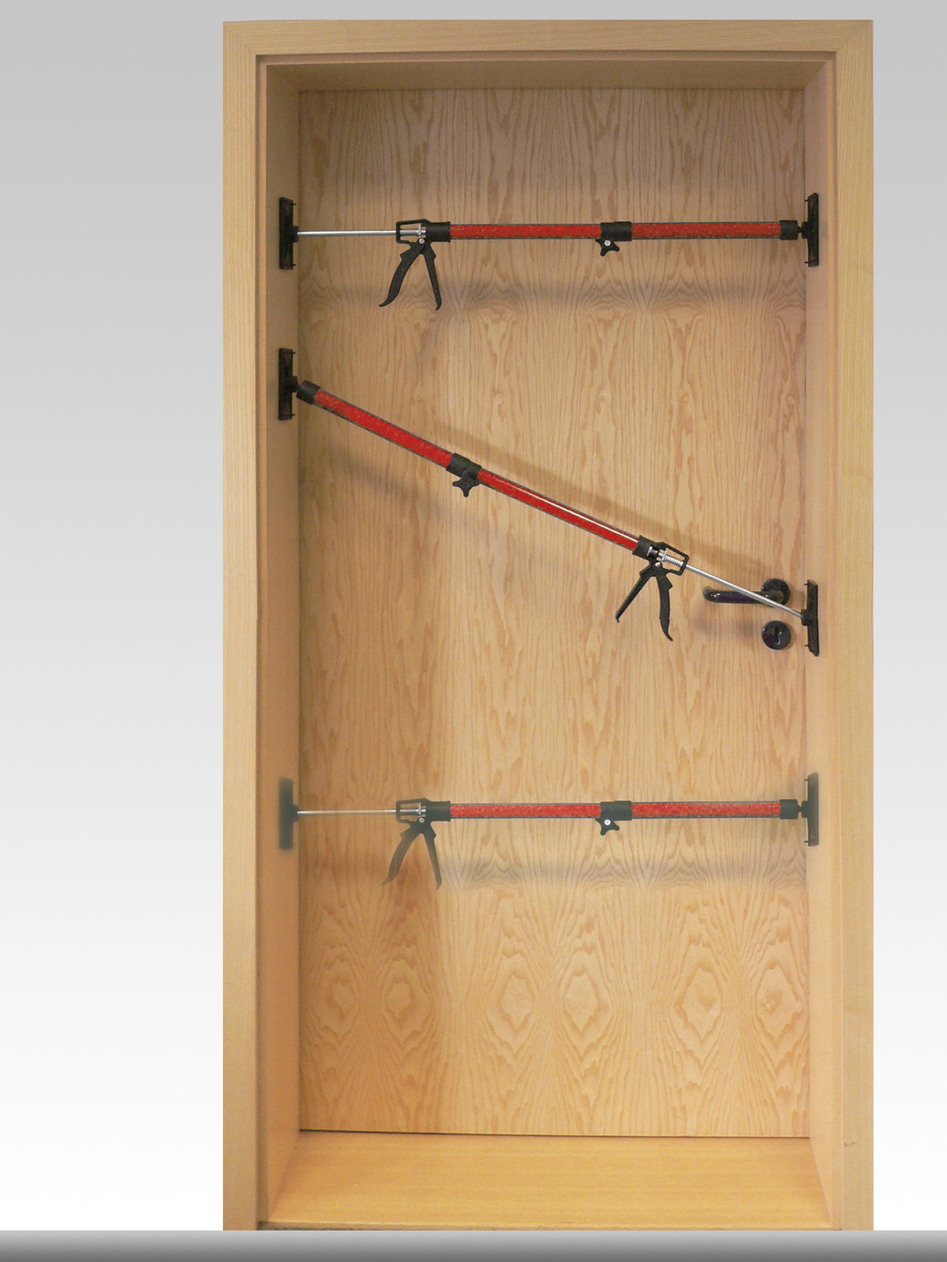 Triuso Türspanner, Stahl, Belastbarkeit 30 kg, Spannweite 50 - 115 cm-TUER