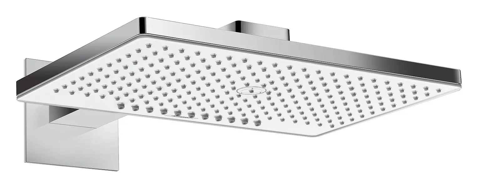  Hansgrohe Kopfbrause Rainmaker Select 460 EcoSmart 9 l/min, 2jet, Wandmontage, Brausearm 460 mm, weiß/chrom-24015400