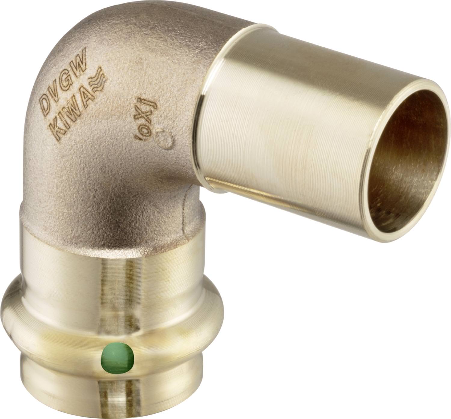 Viega Sanpress 2216.1 Bogen 90 Grad 15mm ,Rotguss 107932-107932