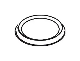 hansgrohe Dekorring Axor chrom-96211000