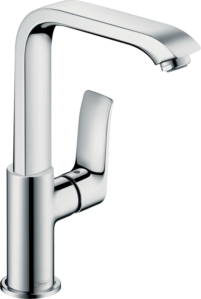 Hansgrohe Waschtisch-Einhebelmischer Metris 230 mit Ablaufgarnitur und Schwenkauslauf, chrom-31087000