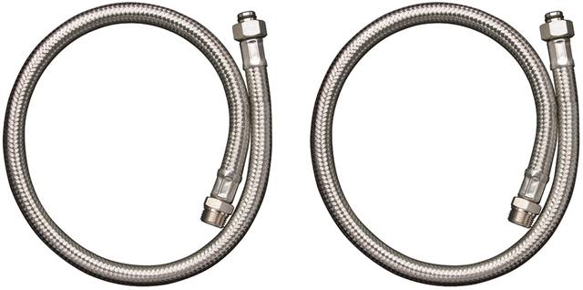 hansgrohe Anschlussschlauch-Set mit Thermostat, für 2-Loch-Wannenrandthermostat-96387000